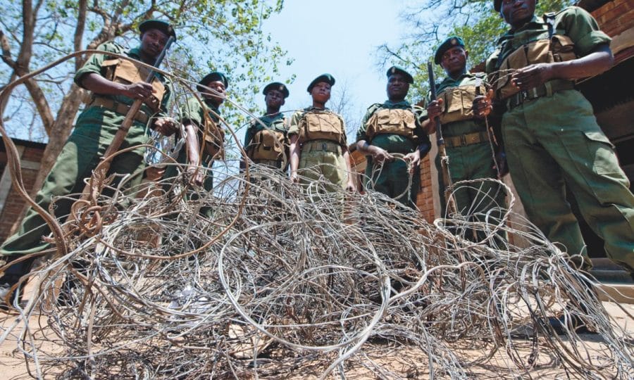 CSL Conservation South Luangwa Zambia removed snares