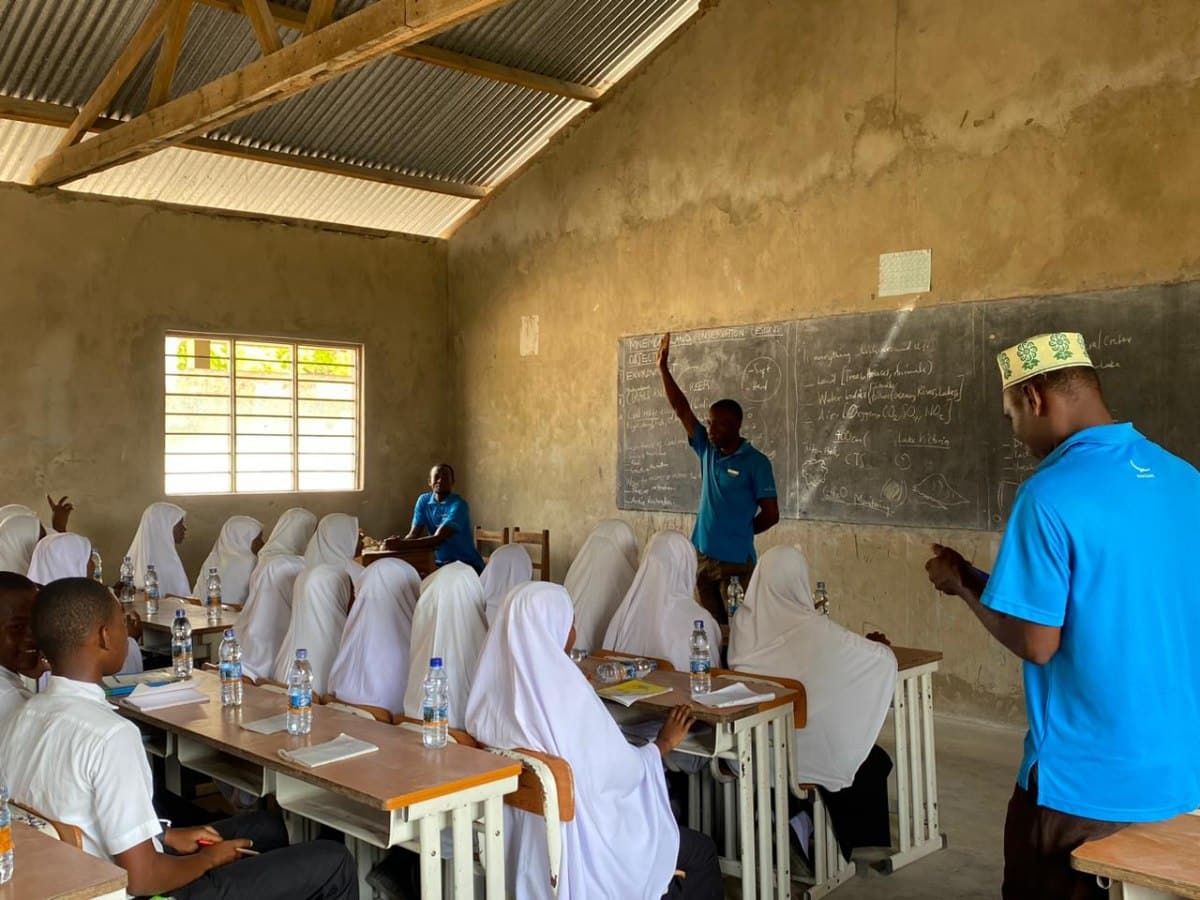 Rangers delivering Environmental Education Lessons