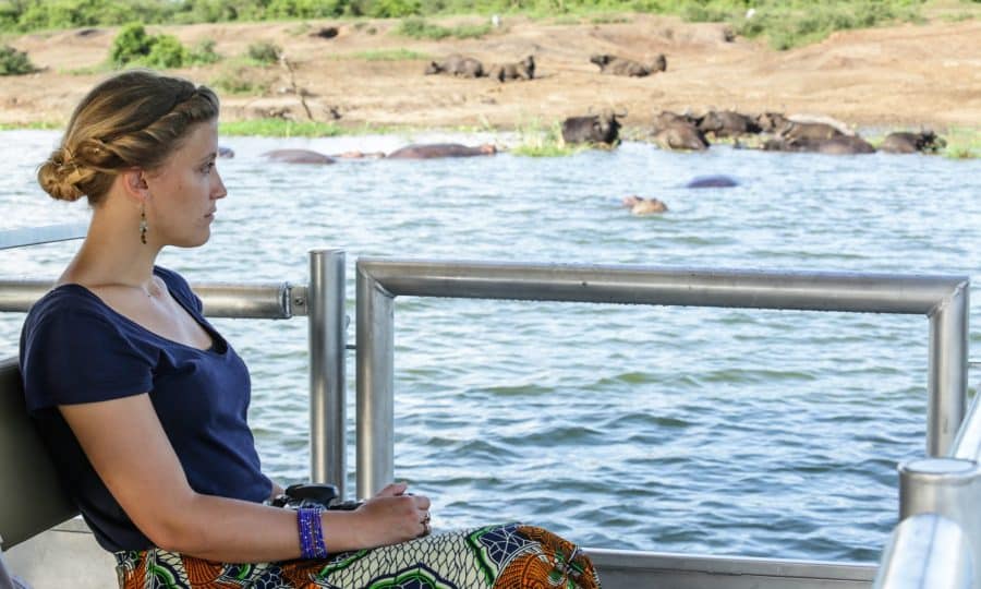 Kyambura boat cruise