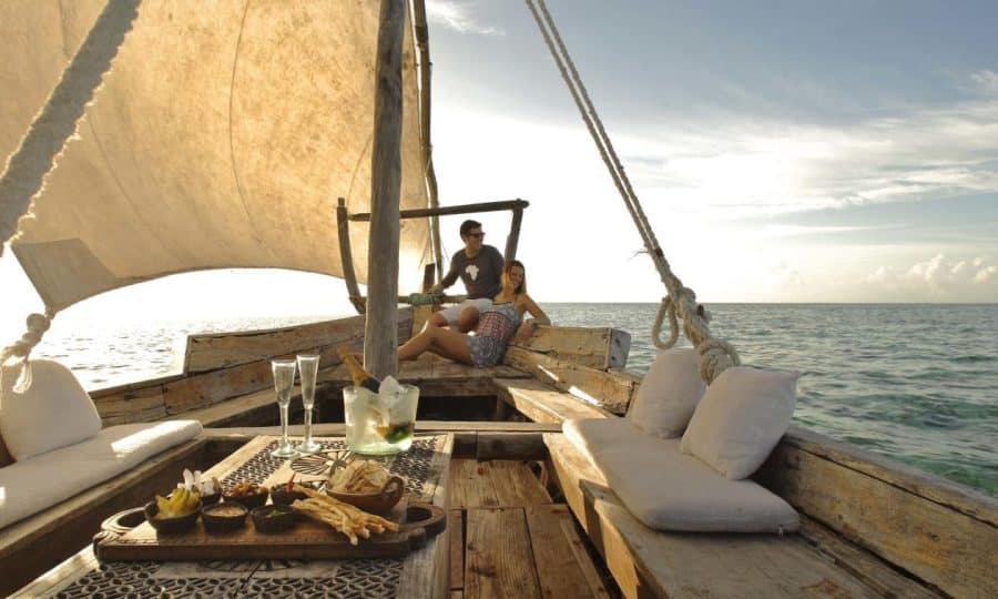 Luxury holiday Mnemba Island Africa