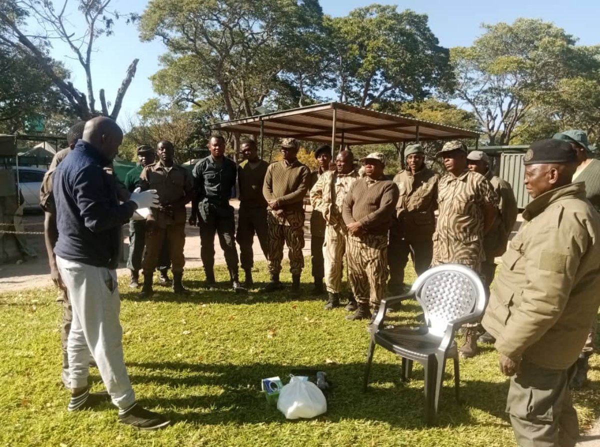 GRI-First Aid Training at Mweengwa
