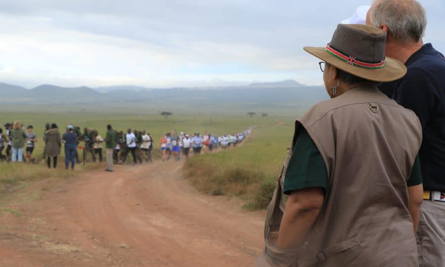 Safaricom Marathon 2018 - Watched by First Lady