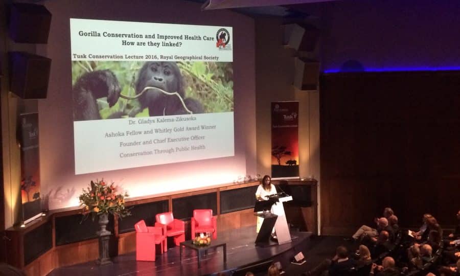 Tusk Conservation Lecture at the Royal Geographical Society 2016