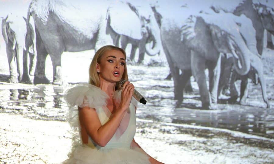 Katherine Jenkins at Tusk Conservation Awards 2022