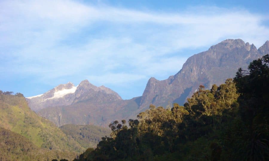 Rwenzori Mountain Peaks