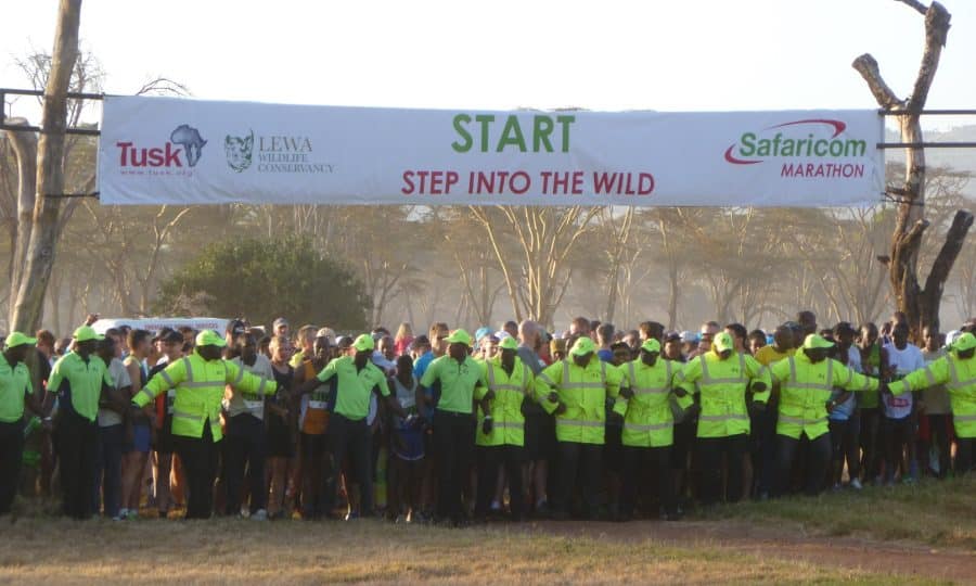 Safaricom Marathon Start Line Up