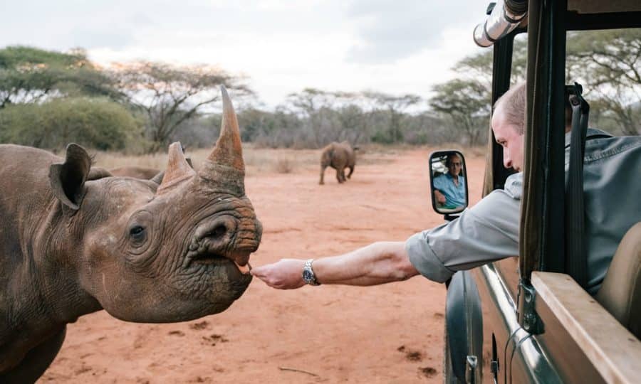 Prince William and Mobo