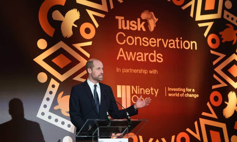 Prince William speaking at the Tusk Conservation Awards 2024.