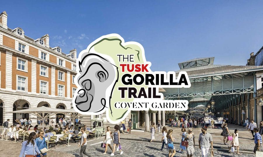 The Tusk Gorilla Trail at Covent Garden