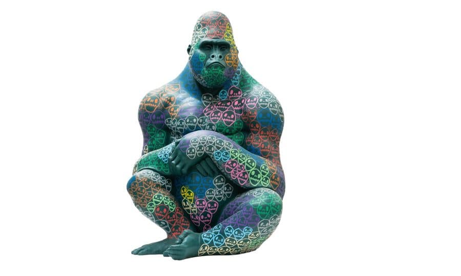 Hayden Kays x Petersham Nurseries – Homeless - Artist Sculpture - Tusk Gorilla Trail in Covent Garden 2023