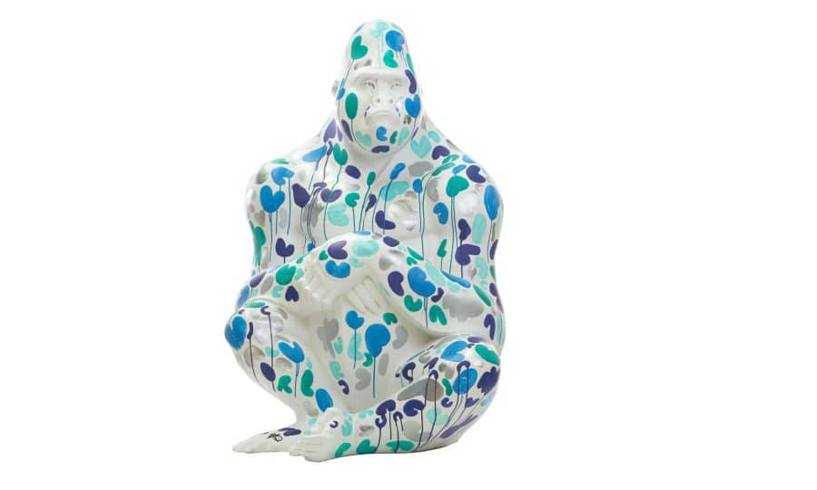 Pure Evil – Forest Camo Gorilla - Artist Sculpture - Tusk Gorilla Trail in Covent Garden 2023