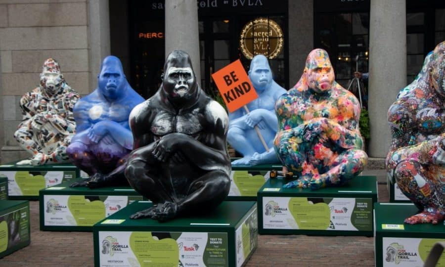 Tusk Gorilla Trail at Covent Garden London