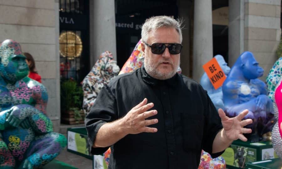 Rankin at the Tusk Gorilla Trail Covent Garden